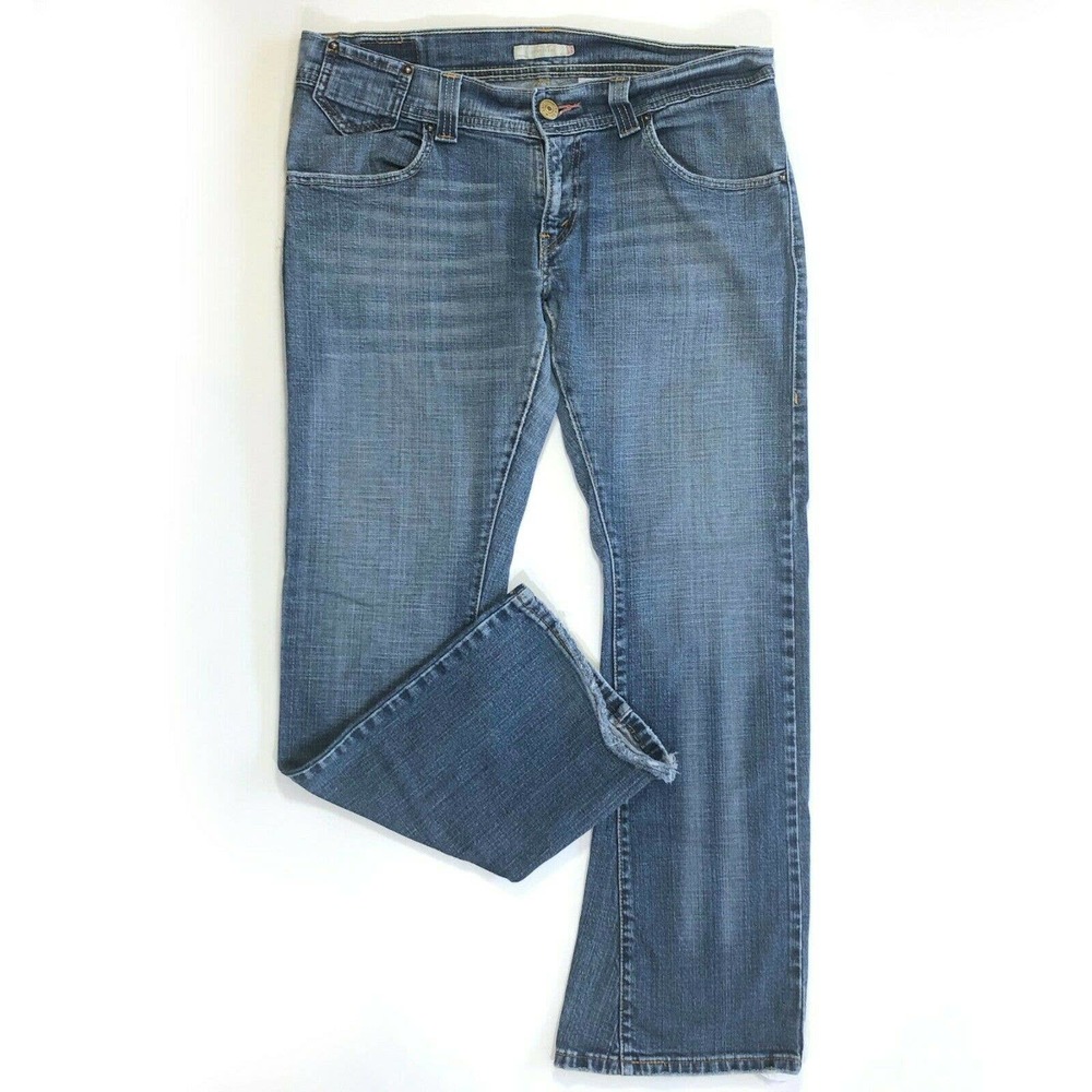Levi's Bootcut Jeans Stretch Angled Back Pockets